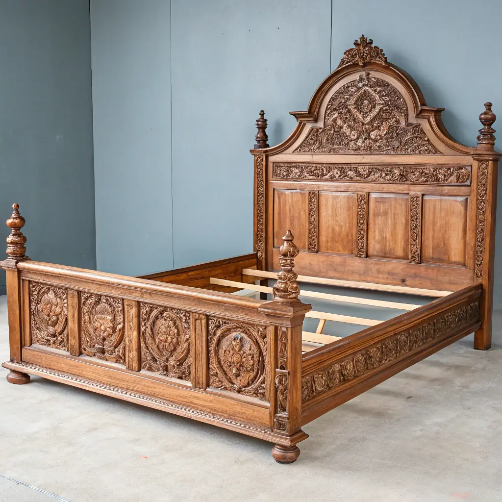 Vintage Iron Bed Frame